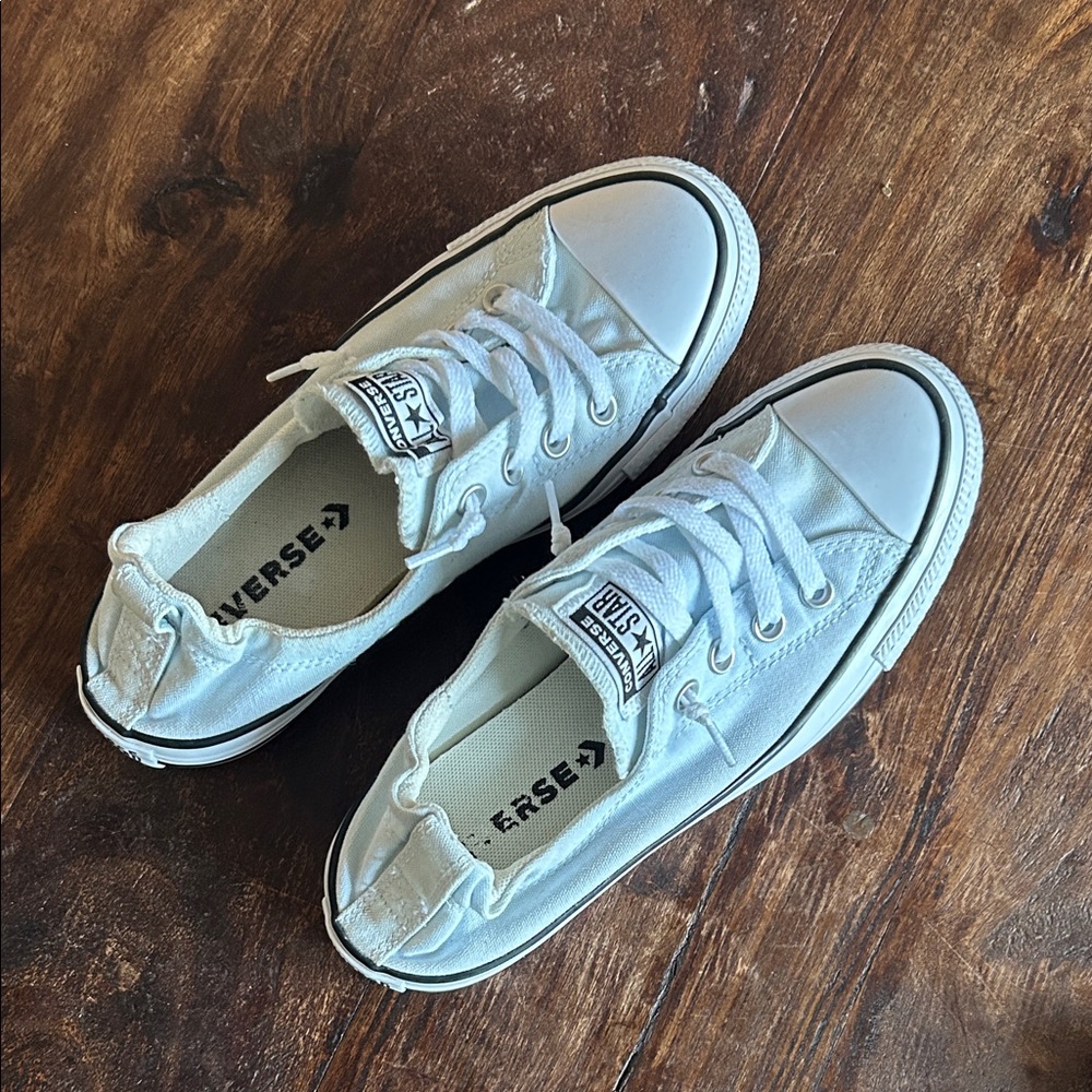 Converse Shoreline All Star Low-Top in Light Blue 8 pre-owned